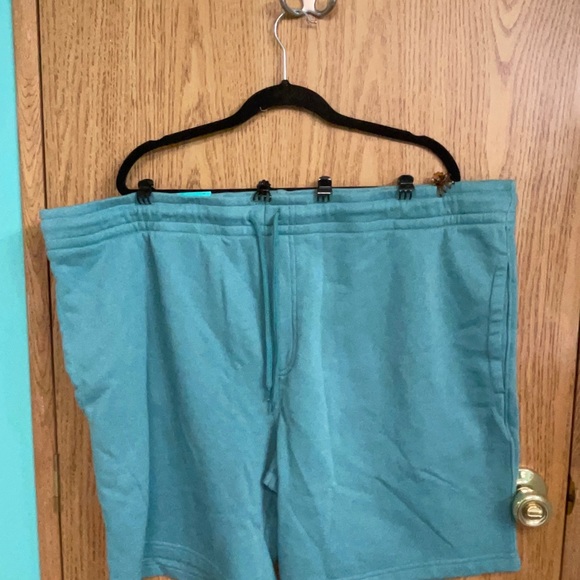 Green Mens Goodfellow and Company Shorts 2X Green Fleece Pockets - Picture 4 of 4